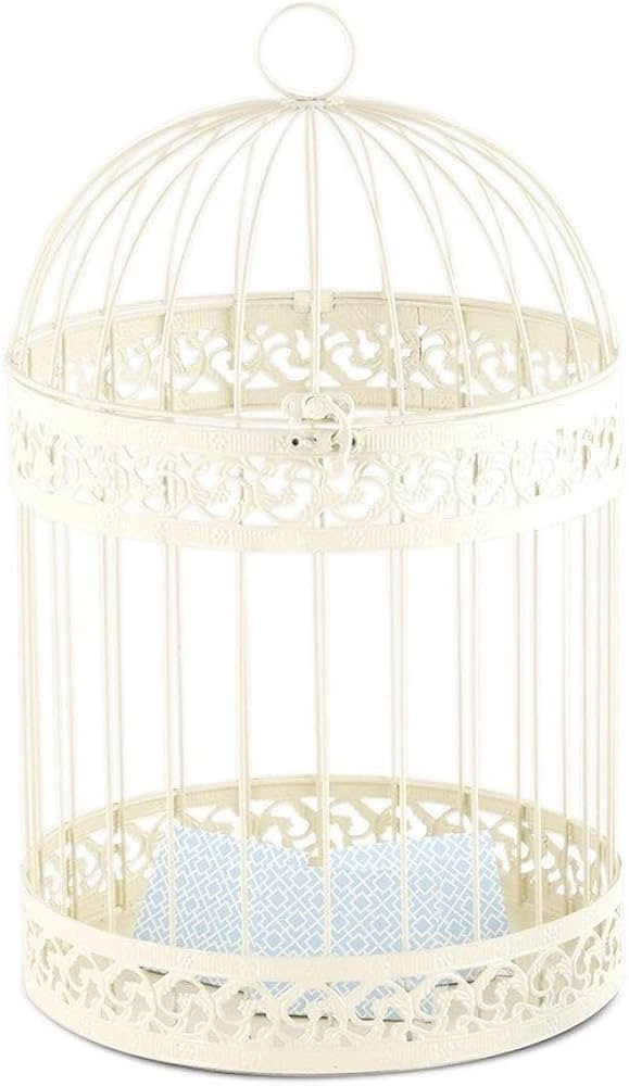 Weddingstar Ivory December Birdcage Round | Amazon (US)