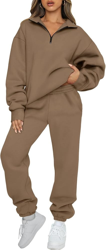 AUTOMET Women's Sweatsuits 2 Piece Outfits Lounge Sets | Amazon (US)