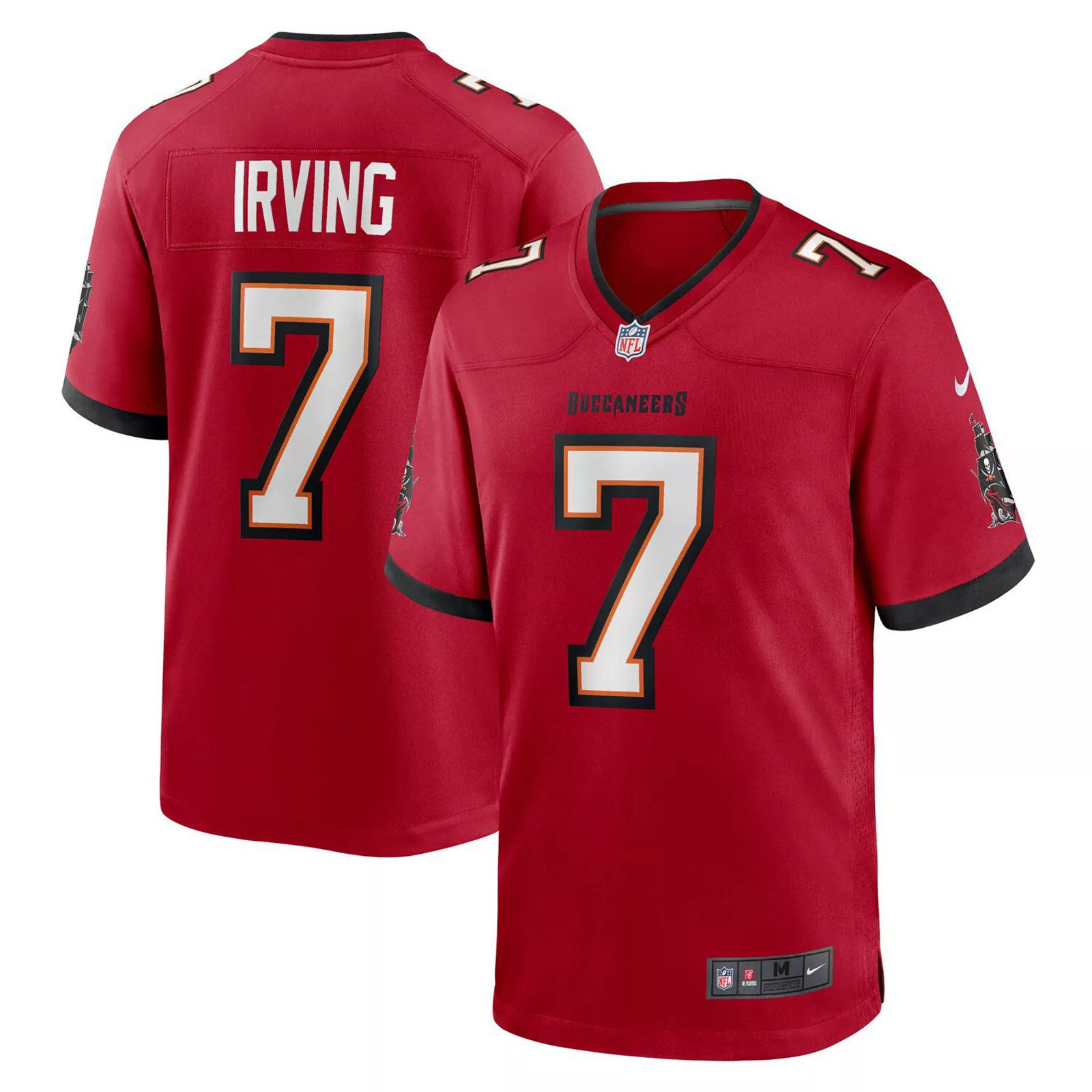 Men's Nike Bucky Irving Red Tampa Bay Buccaneers Game Jersey, Size: Small | Kohl's