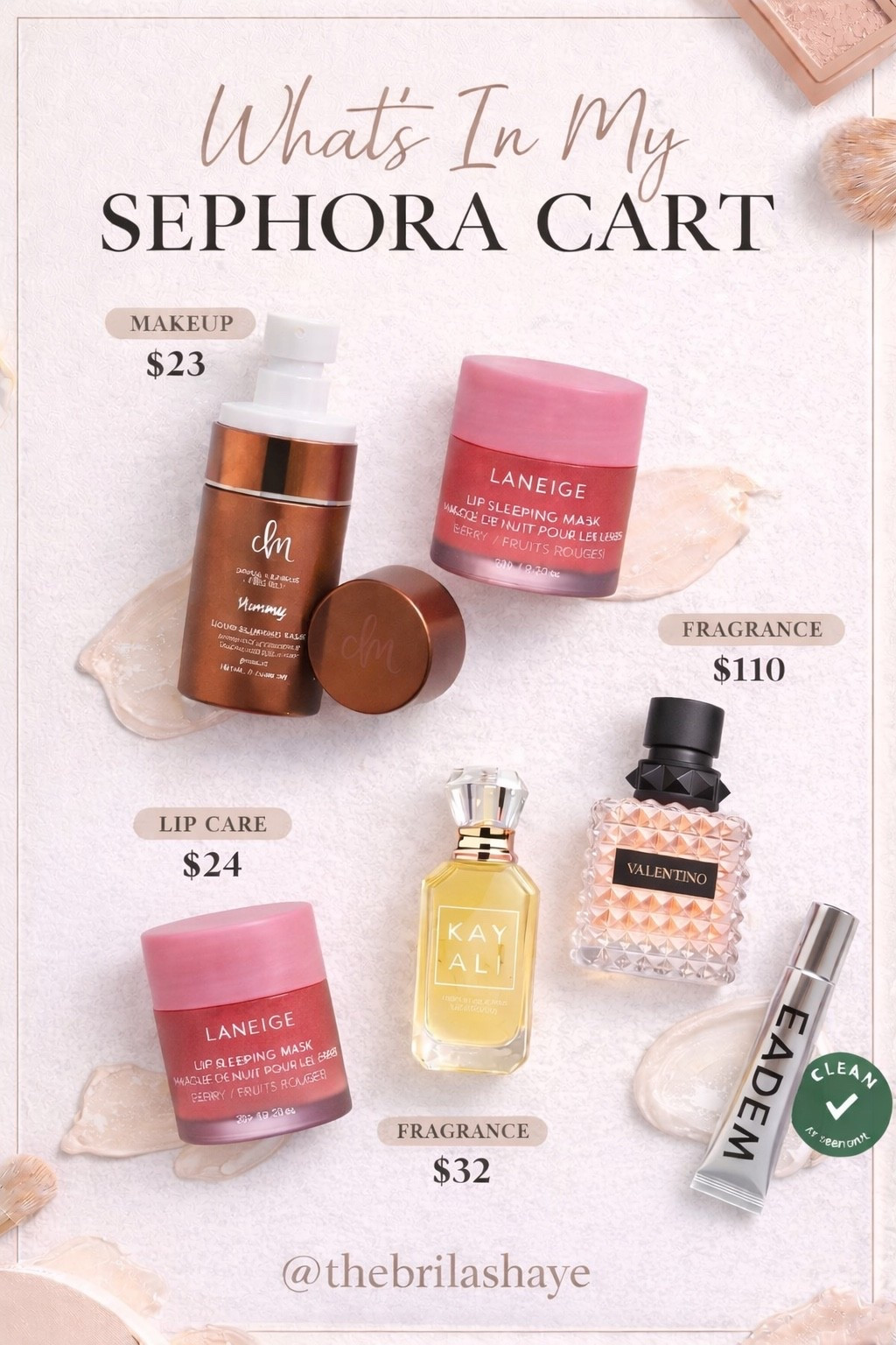 What’s in my Sephora cart ✨
Beauty staples + scents I’m loving right now 💄🌸



#LTKBeauty #LTKselfcare