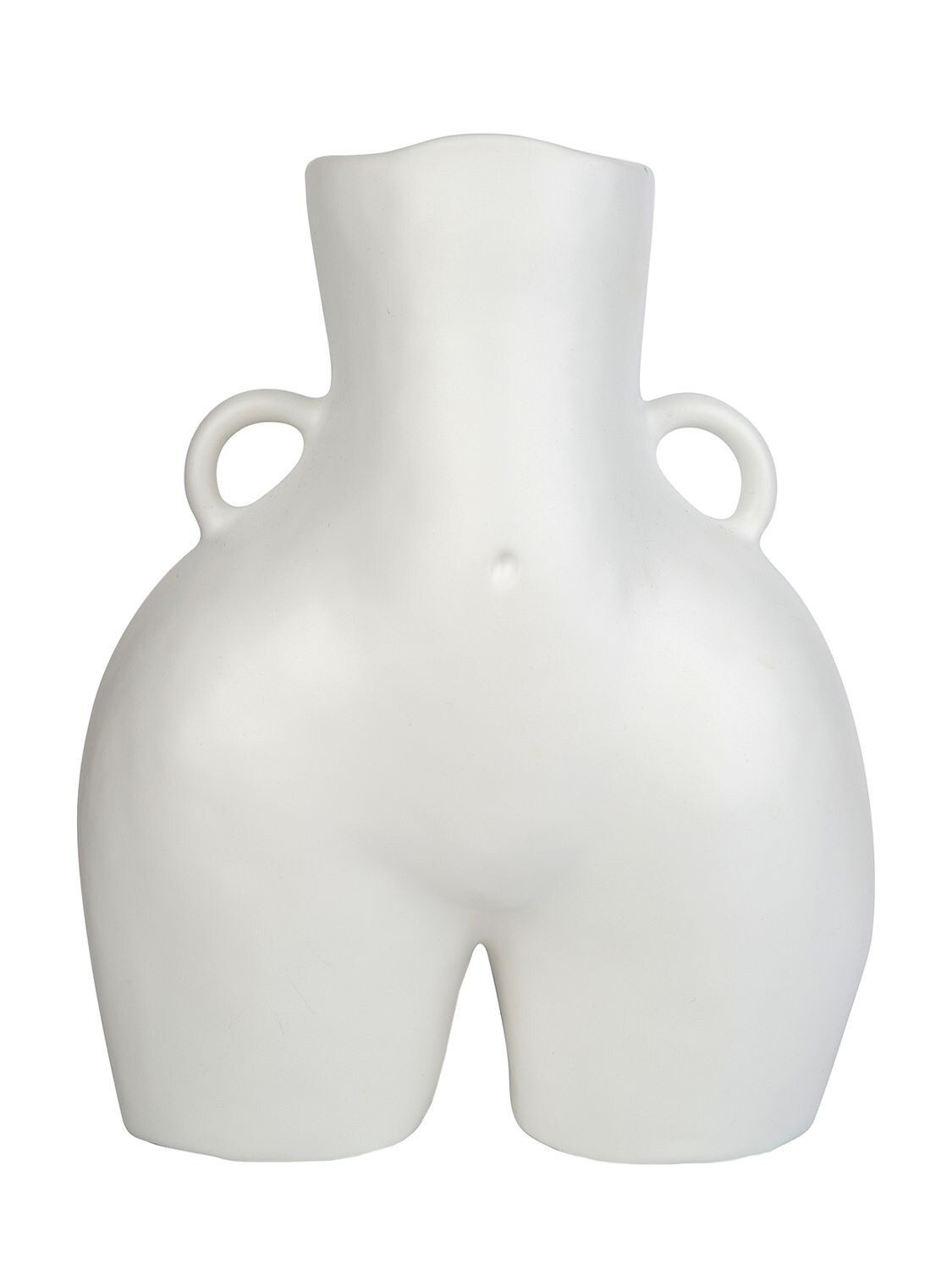 Anissa Kermiche - Love handles matte white vase - White Matte | Luisaviaroma | Luisaviaroma