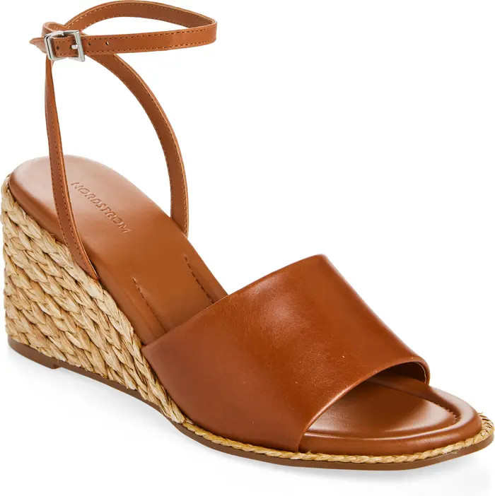 Nordstrom Arlene Ankle Strap Wedge Sandal (Women) | Nordstrom | Nordstrom