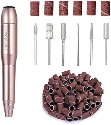 MelodySusie Portable Electric Nail Drill, Compact Efile Electrical Professional Nail File Kit for... | Amazon (US)