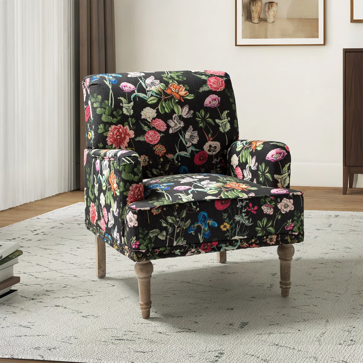 Lark Manor™ Anacelis 28.7" Wide Polyester Armchair & Reviews | Wayfair | Wayfair North America