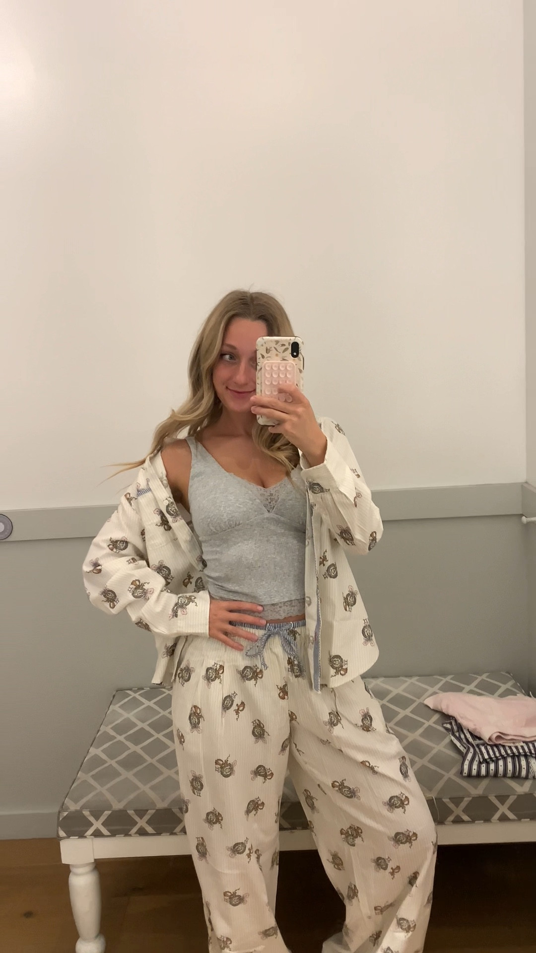 Aerie Christmas pjs!! My favorite of the whole series!! These pieces are by far the softest and girliest of any I found! Everything is true to size, wearing an XS top and small bottoms! 

#LTKGiftGuide #LTKHoliday #LTKSeasonal