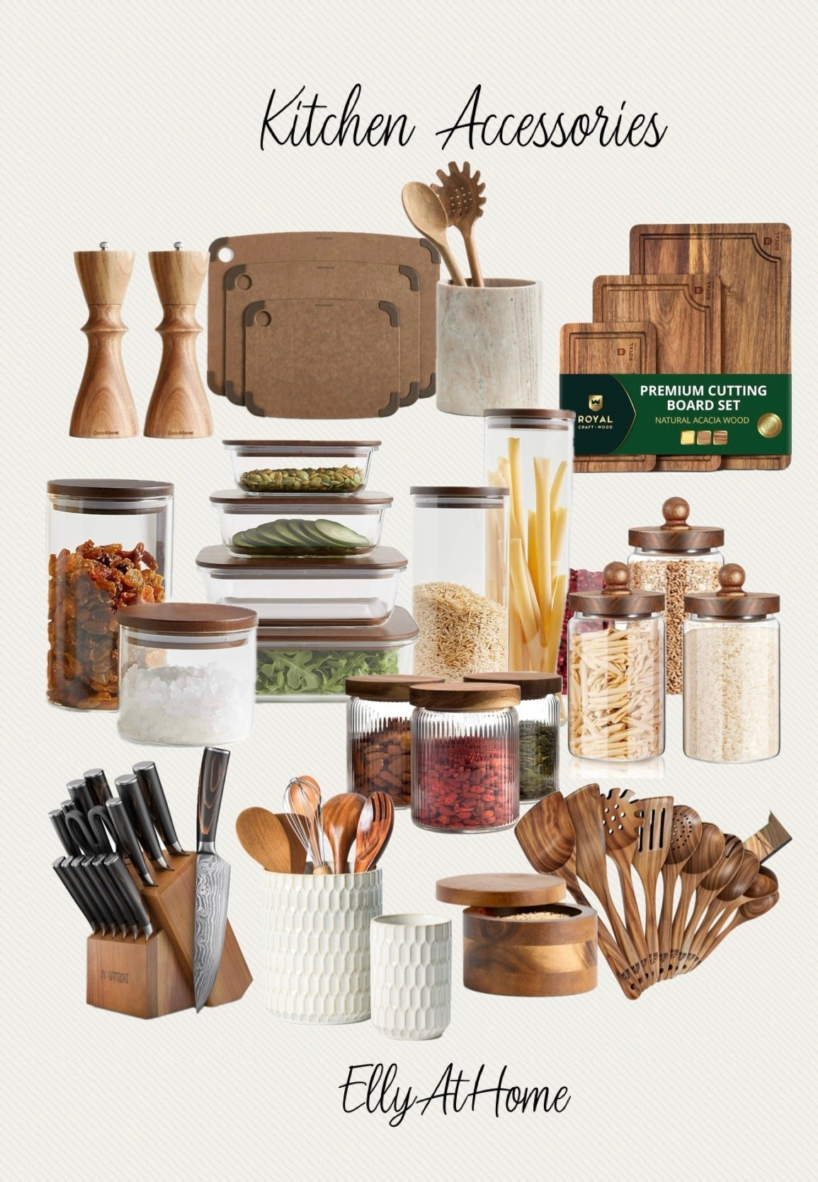 Kitchen organization, accessories, boards, salt and pepper, oil and vinegar jars and more. Amazon, Target, Crate & Barrel. Big spring sales. 

#LTKHome #LTKdayinmylife #LTKSaleAlert