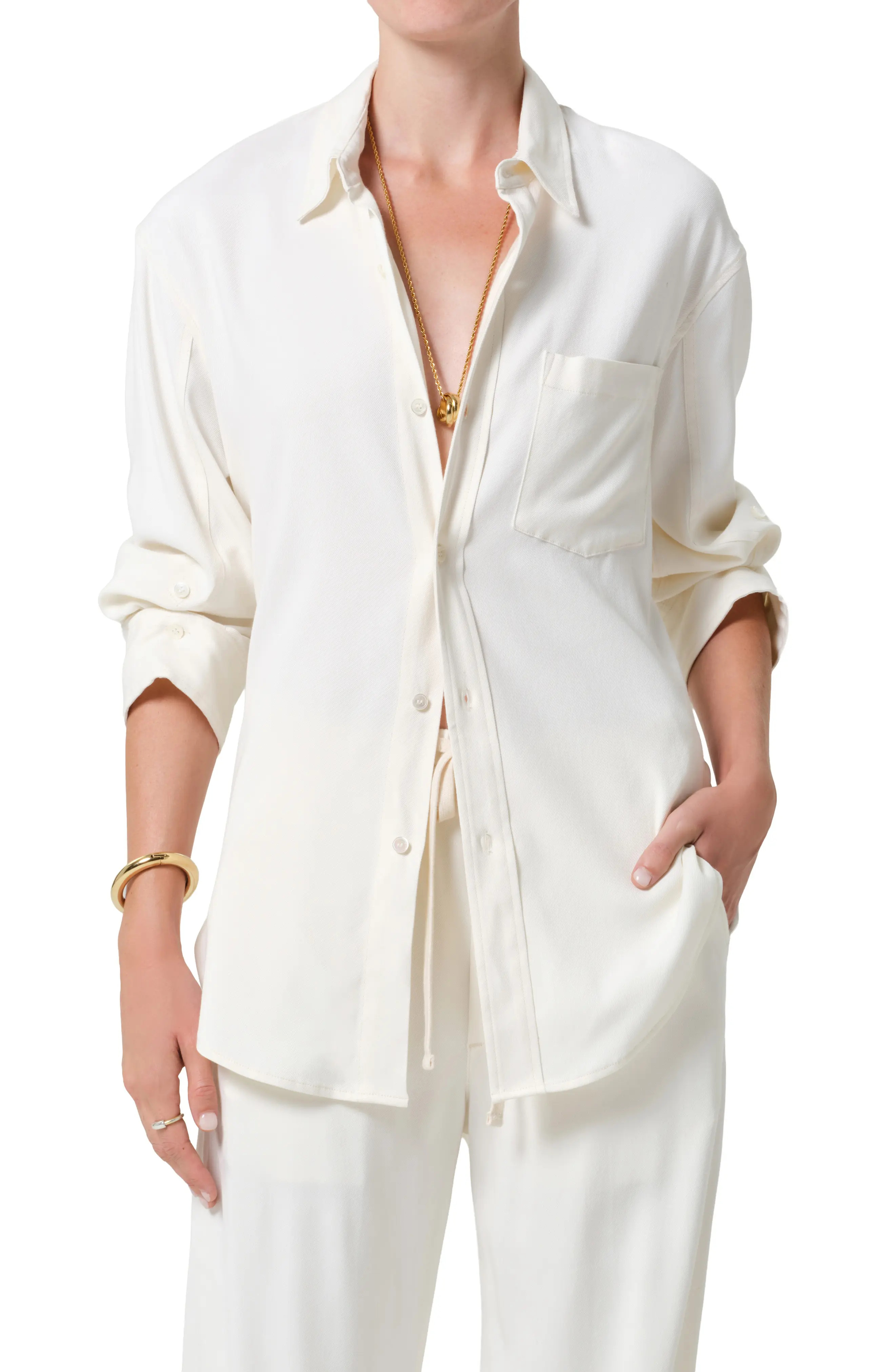 Kayla Oversize Button-Up Shirt (Women) | Nordstrom | Nordstrom