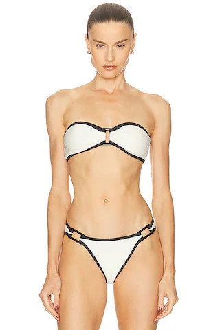 Solid & Striped The Tati Top in Brule | FWRD | FWRD 