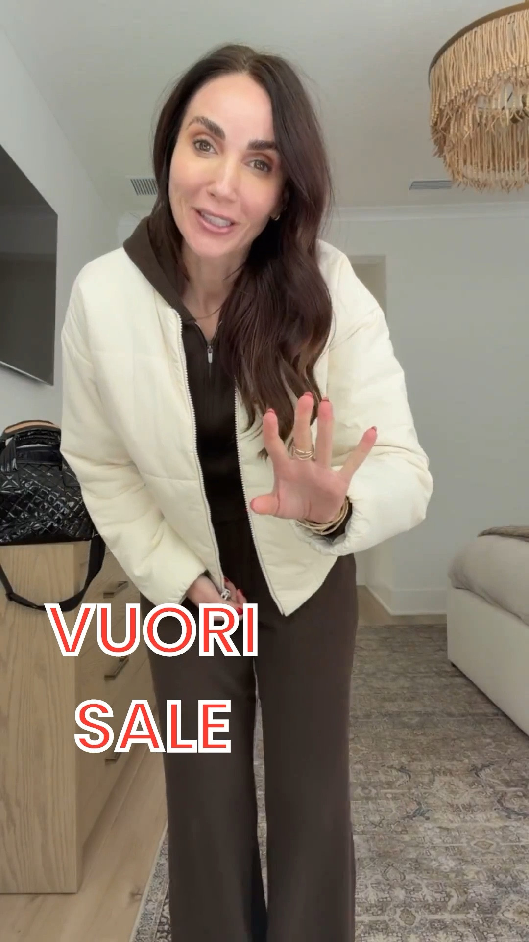 VUORI SALE, my jacket is on sale orig price $198, sale price $158. 

#LTKSaleAlert #LTKOver40 #LTKActive