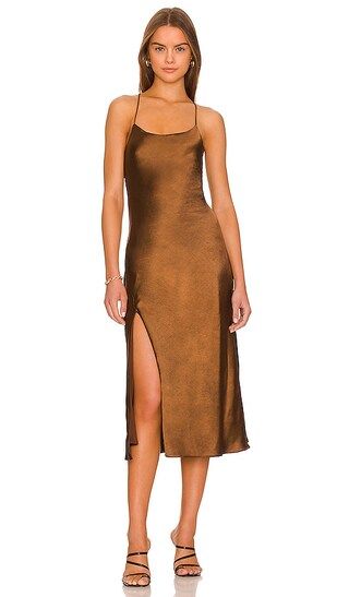 Camden Dress in Chocolate | Revolve Clothing (Global)