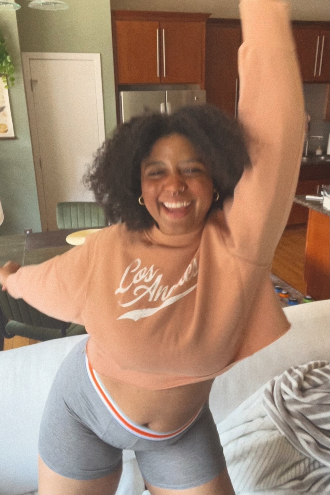 Jumping in comfort (and joy!) 

#LTKcurves #LTKstyletip #LTKsalealert