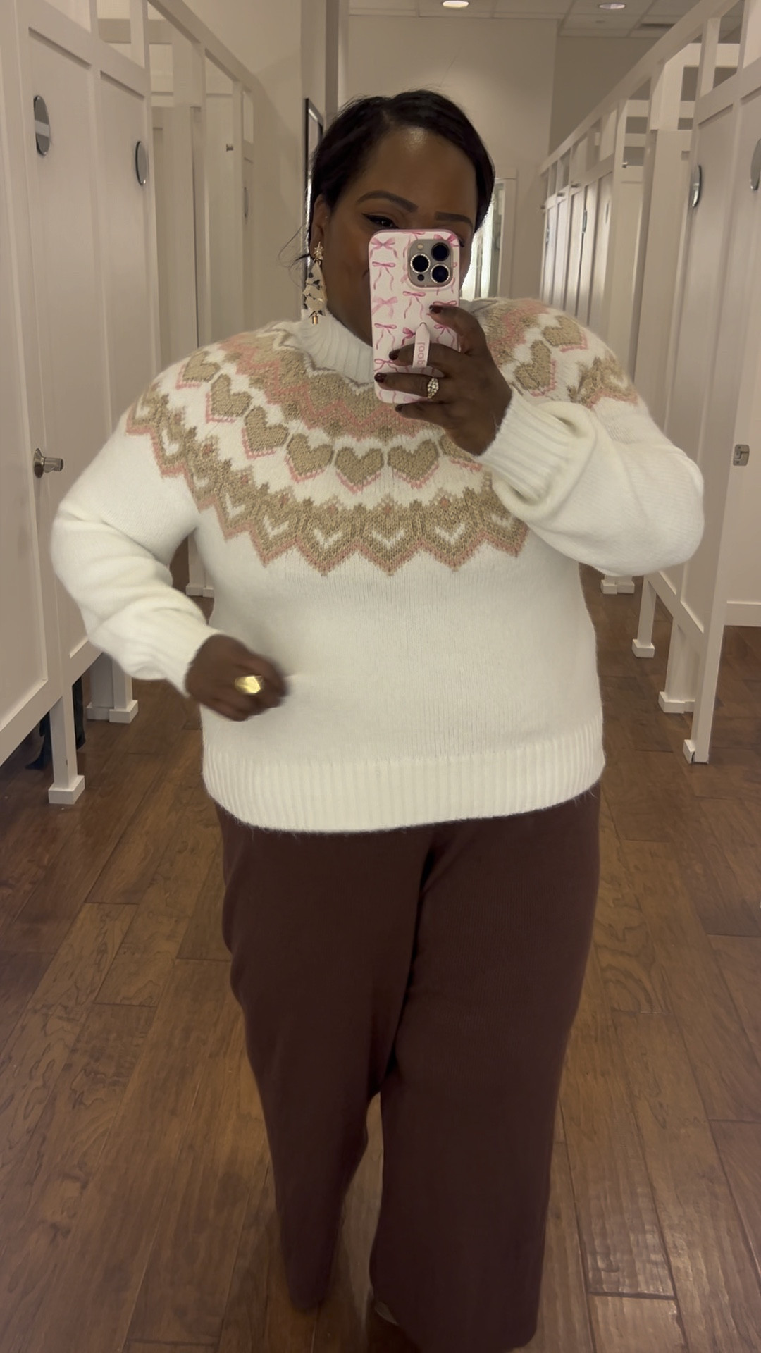 Love this LOFT sweater with the blush pink hearts! 😍😍😍

#LTKWatchNow #LTKSaleAlert #LTKStyleTip