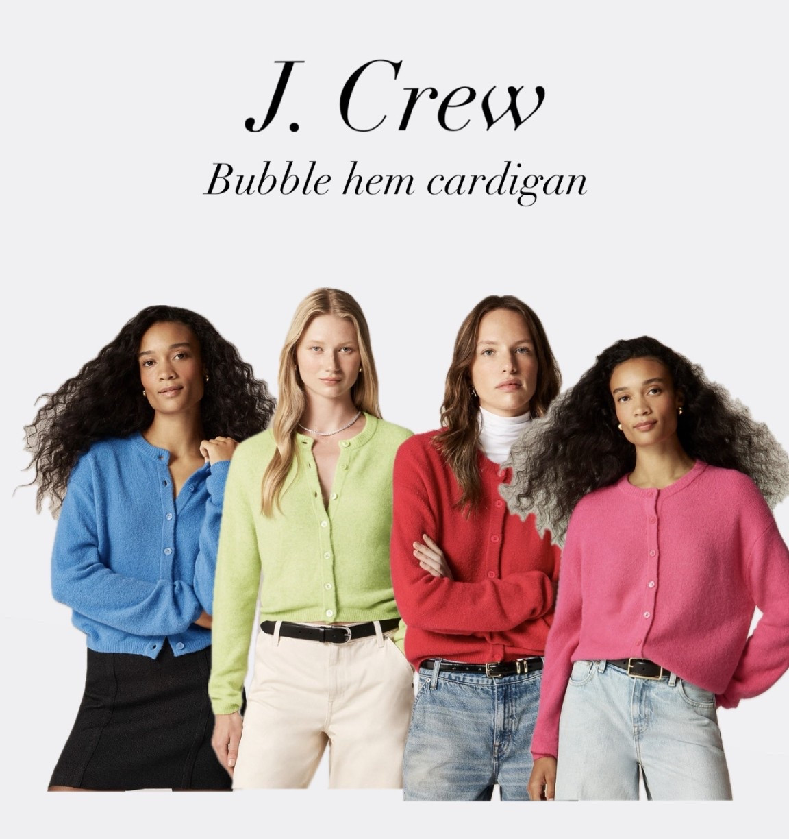 J. Crew Bubble Hem Cardigan now on sale!  Also comes in a black and cream color.

#LTKWorkwear #LTKOver40 #LTKSaleAlert