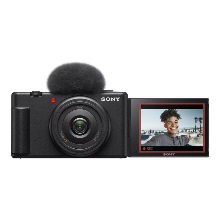 Sony ZV-1F Vlog Camera for Content Creators and Vloggers (Black) | Walmart (US)