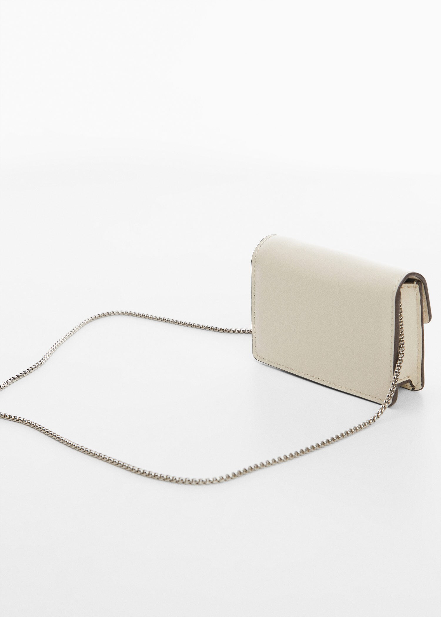 Mini-bag with flap and chain -  Women | Mango USA | MANGO (US)