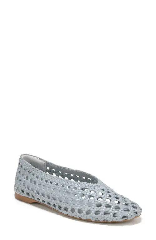 Sam Edelman Shira Knotted Flat in Light Blue at Nordstrom, Size 12 | Nordstrom