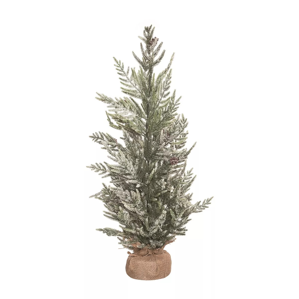 Transpac Artificial 24 in. Multicolor Christmas Relaxed Leaf Tree | Target