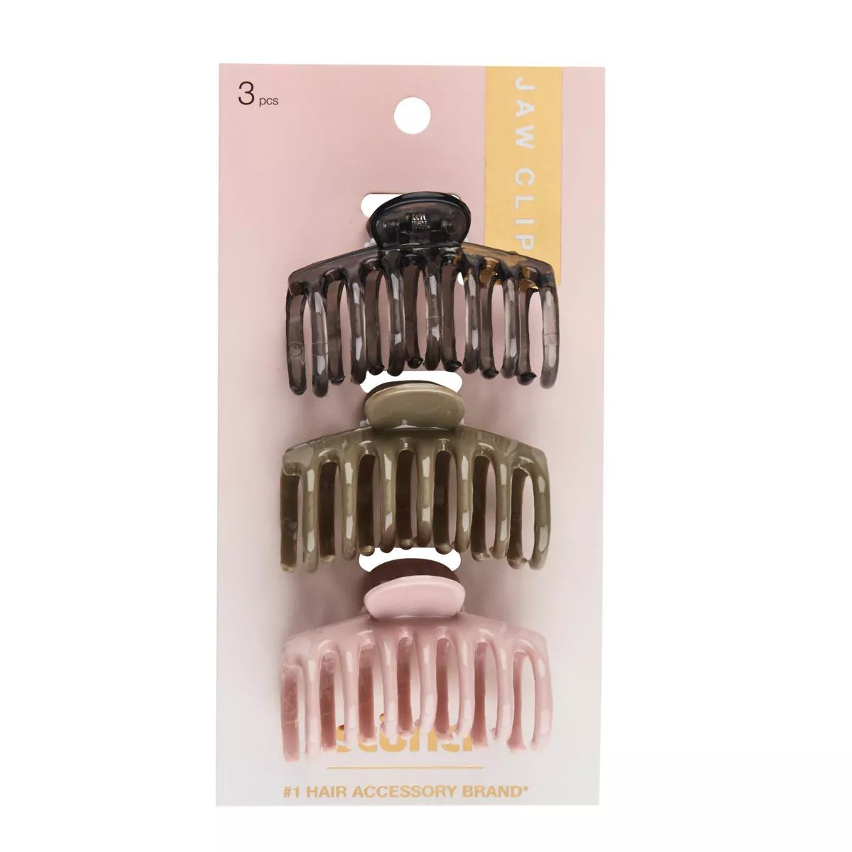 scunci Jaw Clips - 3pk | Target