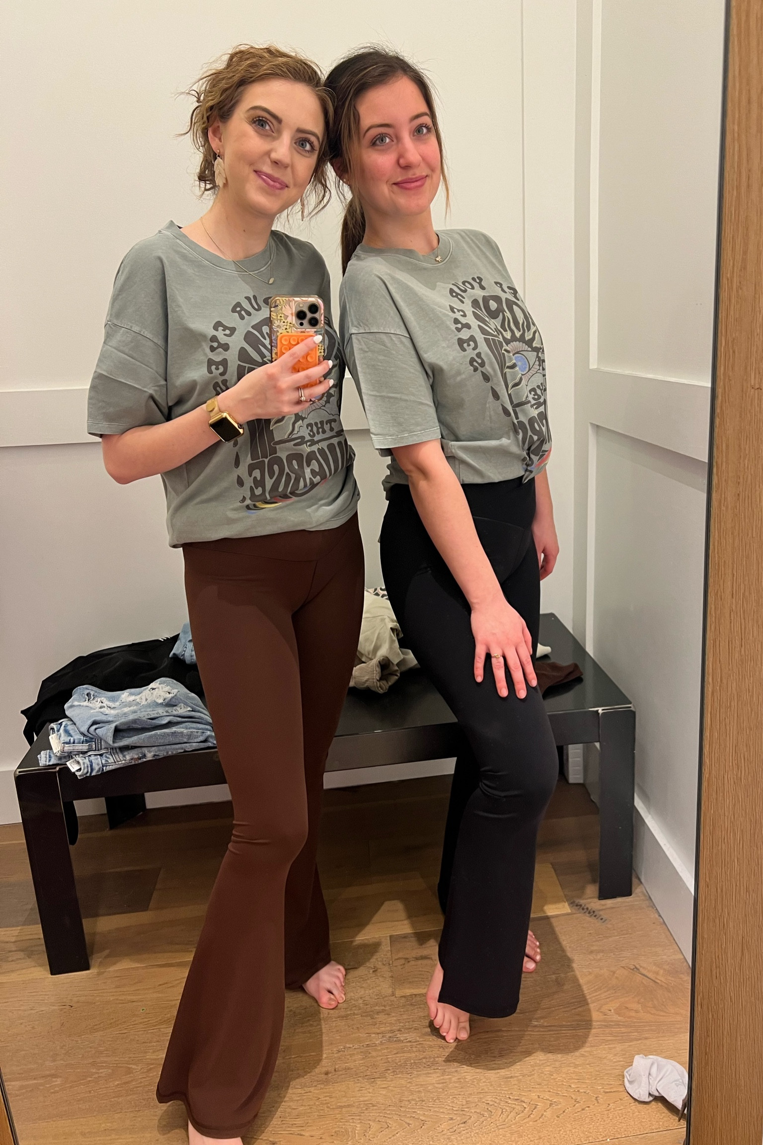 Lululemon mini flare leggings dupe from Aerie - 30% off!

#LTKunder50 #LTKsalealert #LTKfit