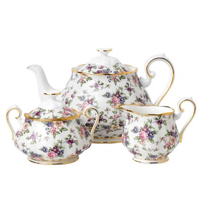 100 Years of Royal Albert 1940 3 Piece Bone China Tea Set | Wayfair North America