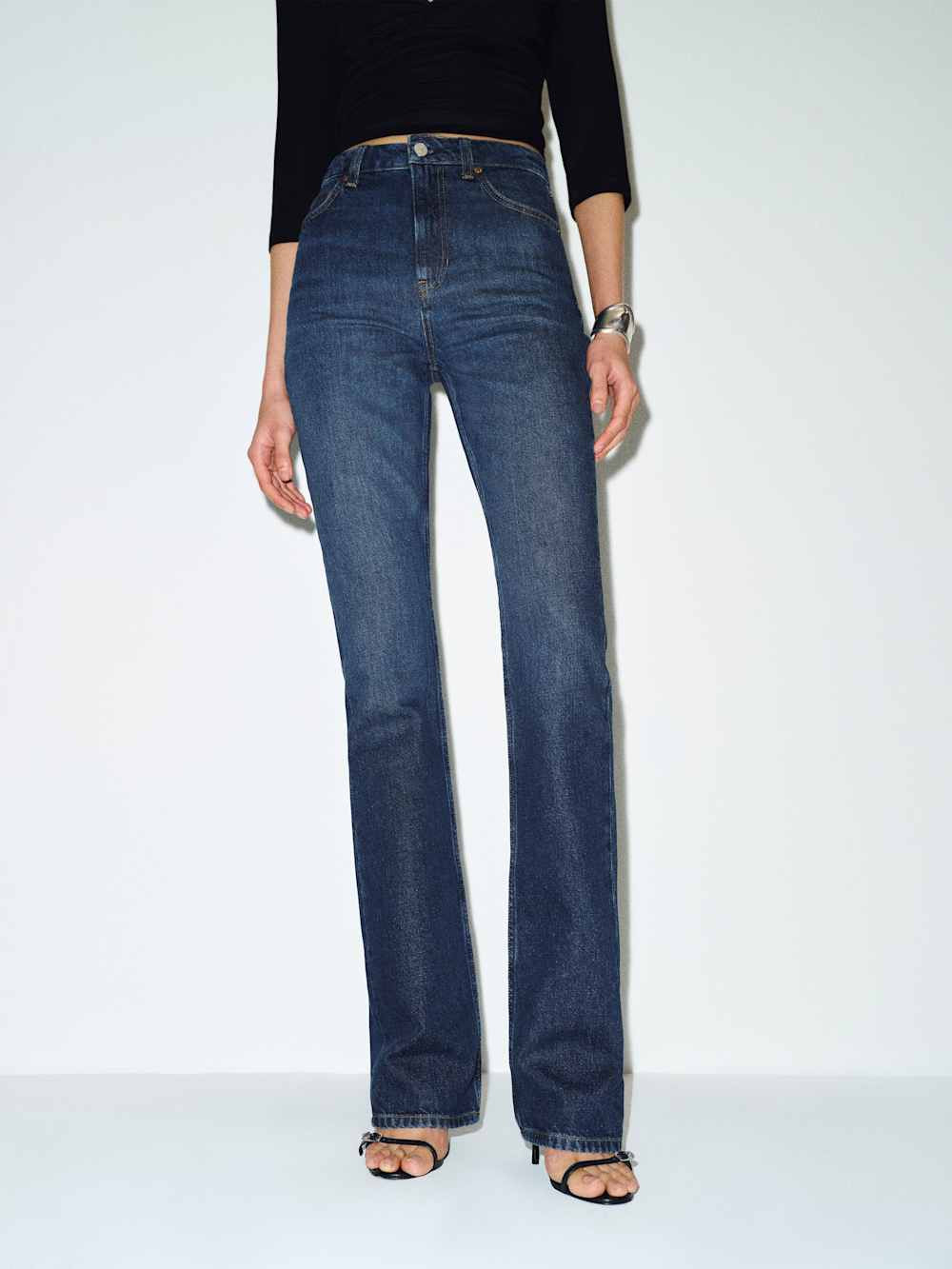 Blair High Rise Baby Bootcut Jeans | Reformation (Global)