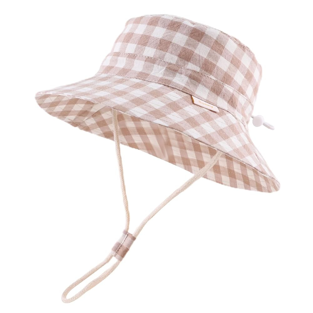 Bamery Baby Toddler Girls Bucket Hat Newborn Sun Hats for Boys Classic Infant Summer UV Protectio... | Amazon (US)