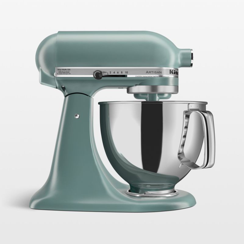 KitchenAid Artisan Series Mint Julep 5-Quart Tilt-Head Stand Mixer + Reviews | Crate & Barrel | Crate & Barrel