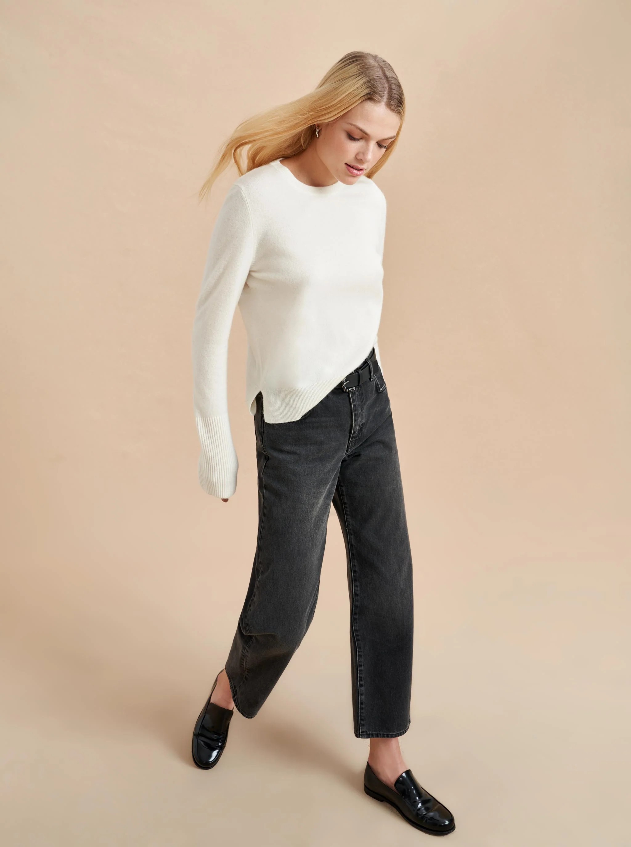 Solid Lean Lines Sweater | La Ligne