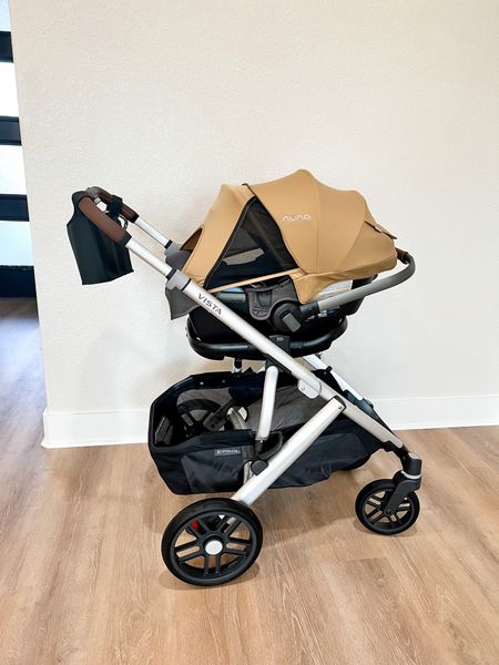 Uppa baby vista with nuna pipa rx car seat in camel! 

#LTKbump #LTKfamily