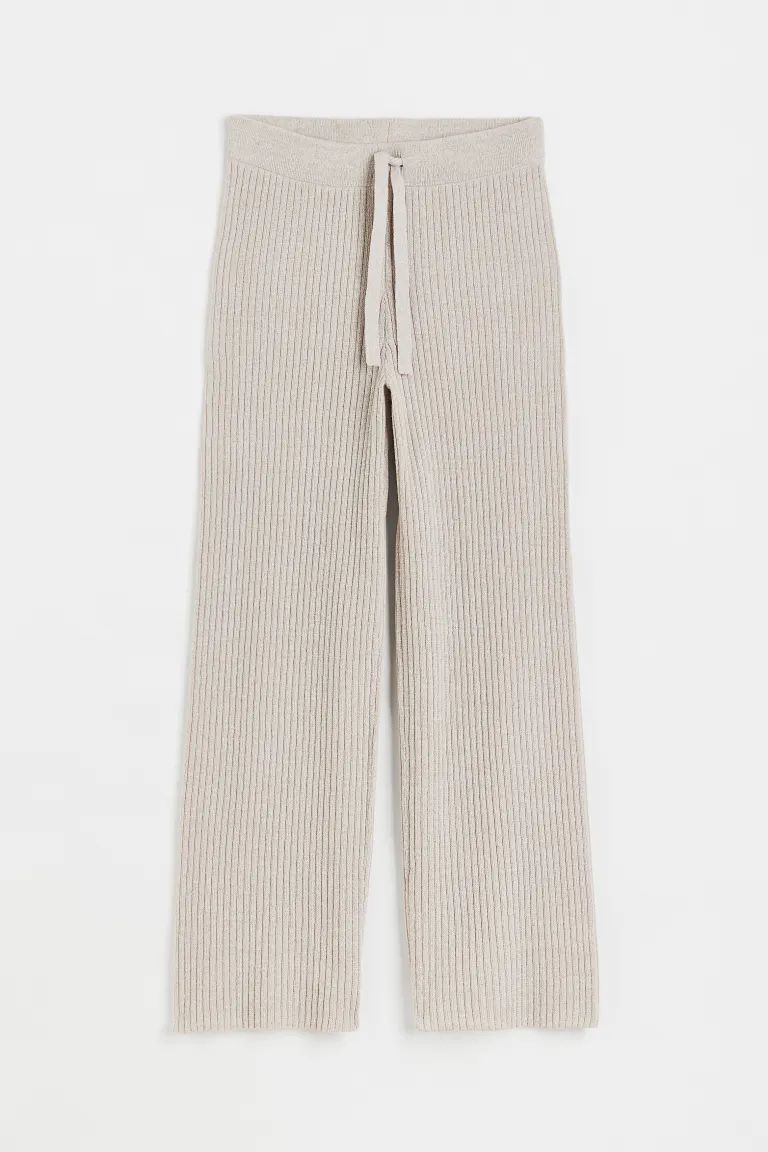 Knitted trousers | H&M (UK, MY, IN, SG, PH, TW, HK)