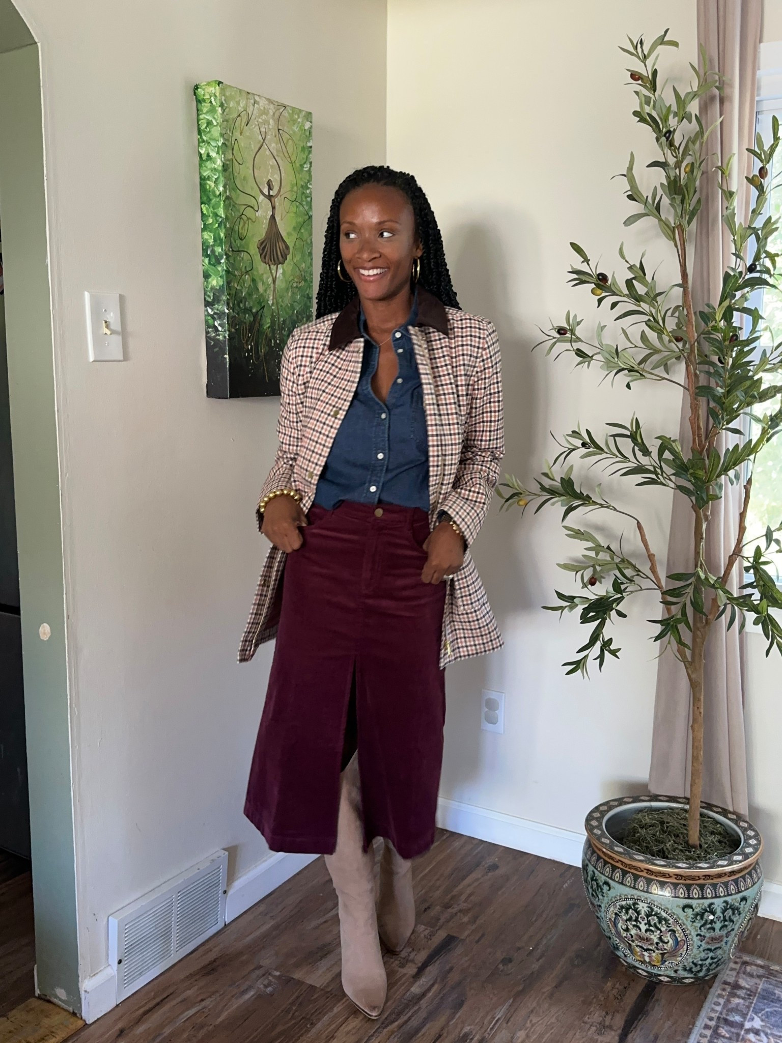 Loft sale pieces.  Wearing XS in jacket and 24P in skirt

#LTKFallSale #LTKSaleAlert