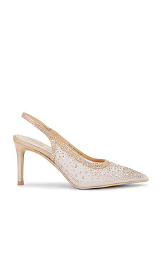 Dolce Vita Kaye Crystal Heel in Lt Gold from Revolve.com | Revolve Clothing (Global)