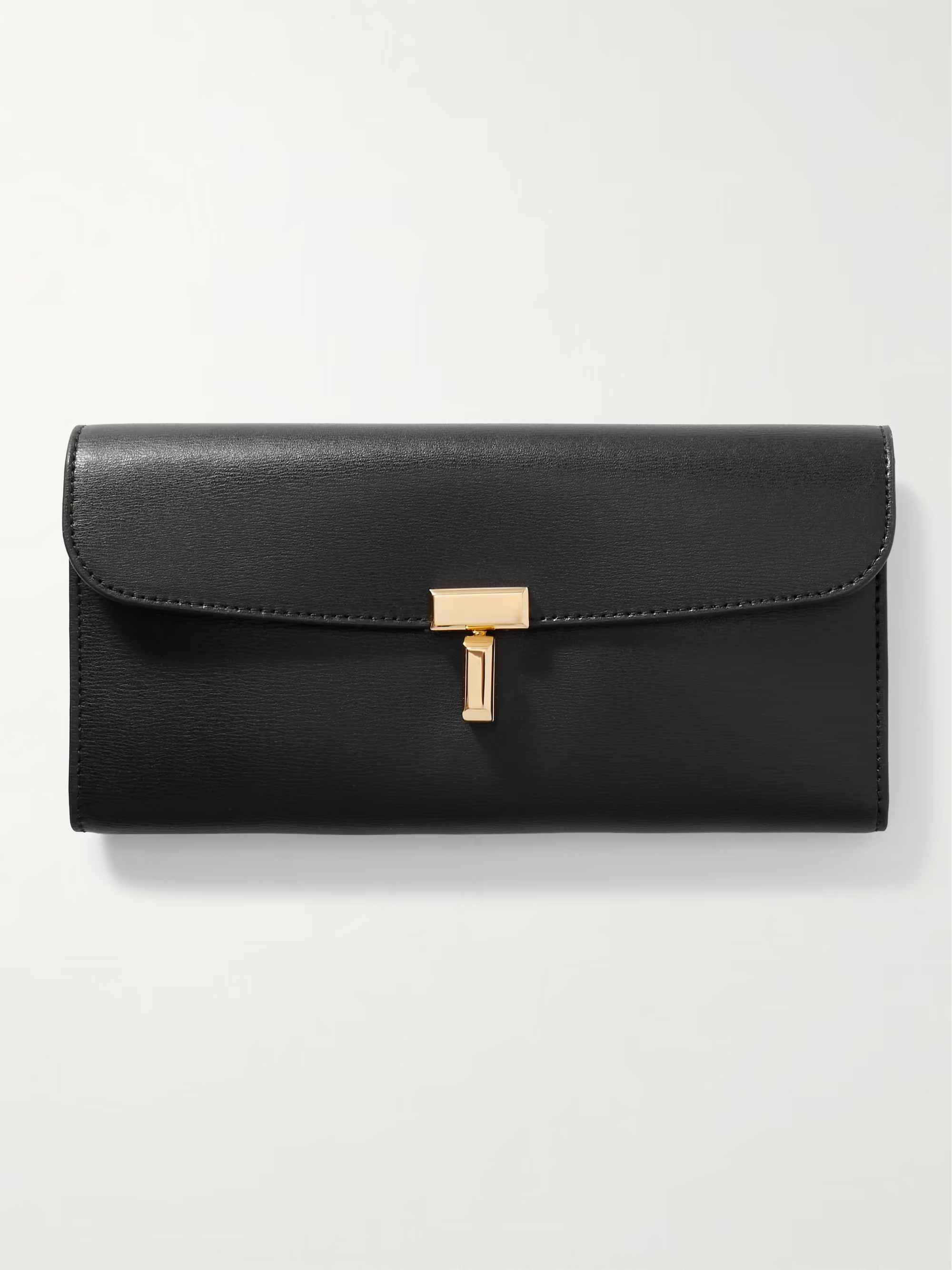 T-Lock textured-leather wallet | NET-A-PORTER (UK & EU)