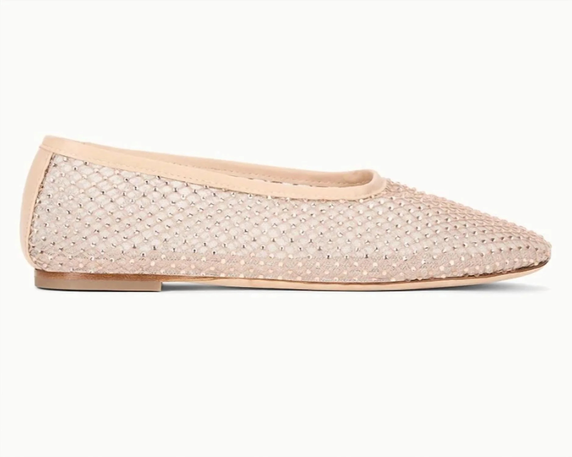 Women's Alba Ballet Flat In Champagne | Shop Simon