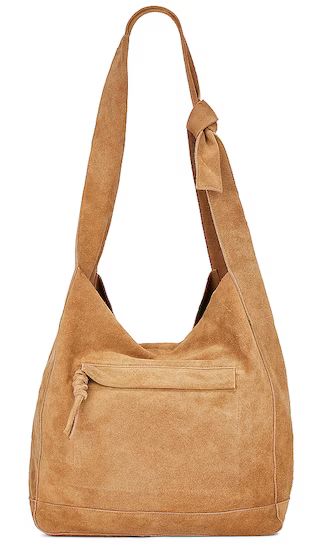 Jessa Suede Carryall in Sand | Revolve Clothing (Global)