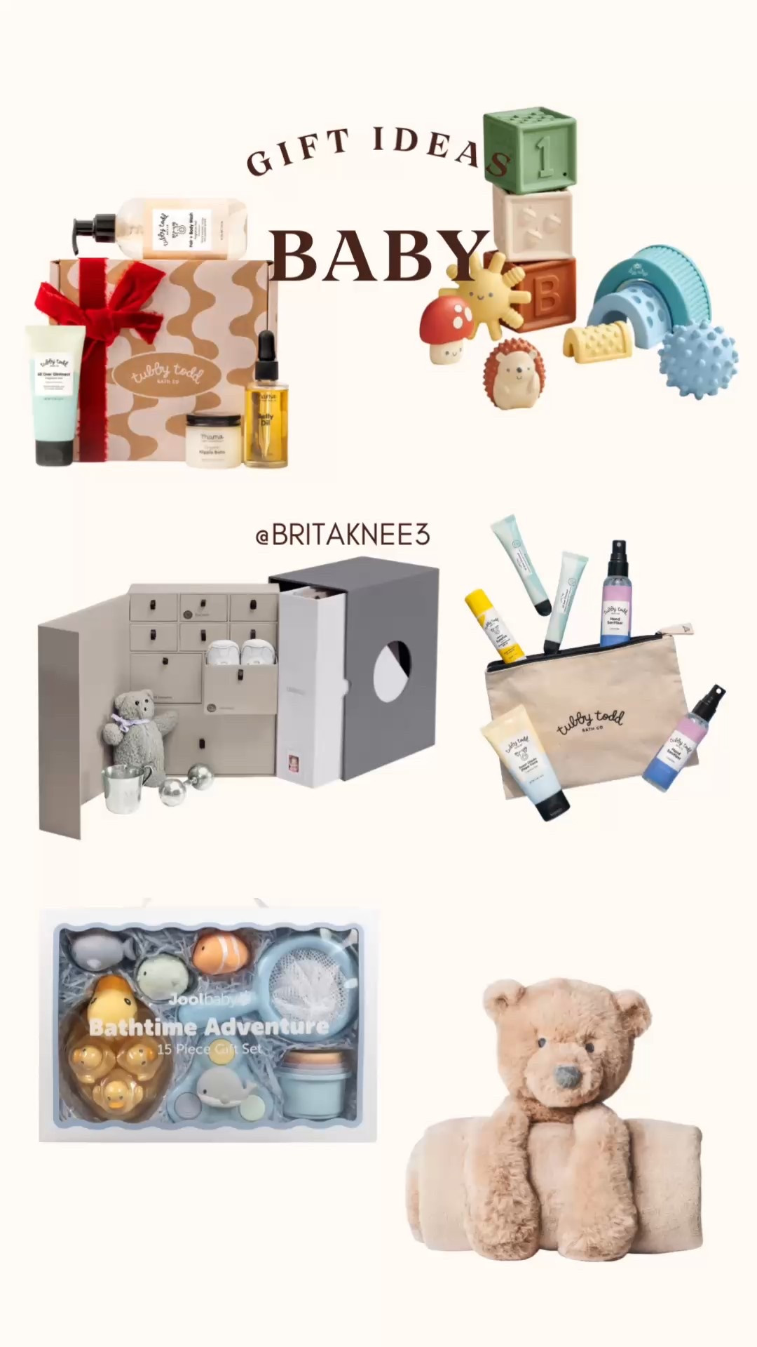Gift ideas for a new baby 

#LTKCyberWeek #LTKGiftGuide #LTKBaby