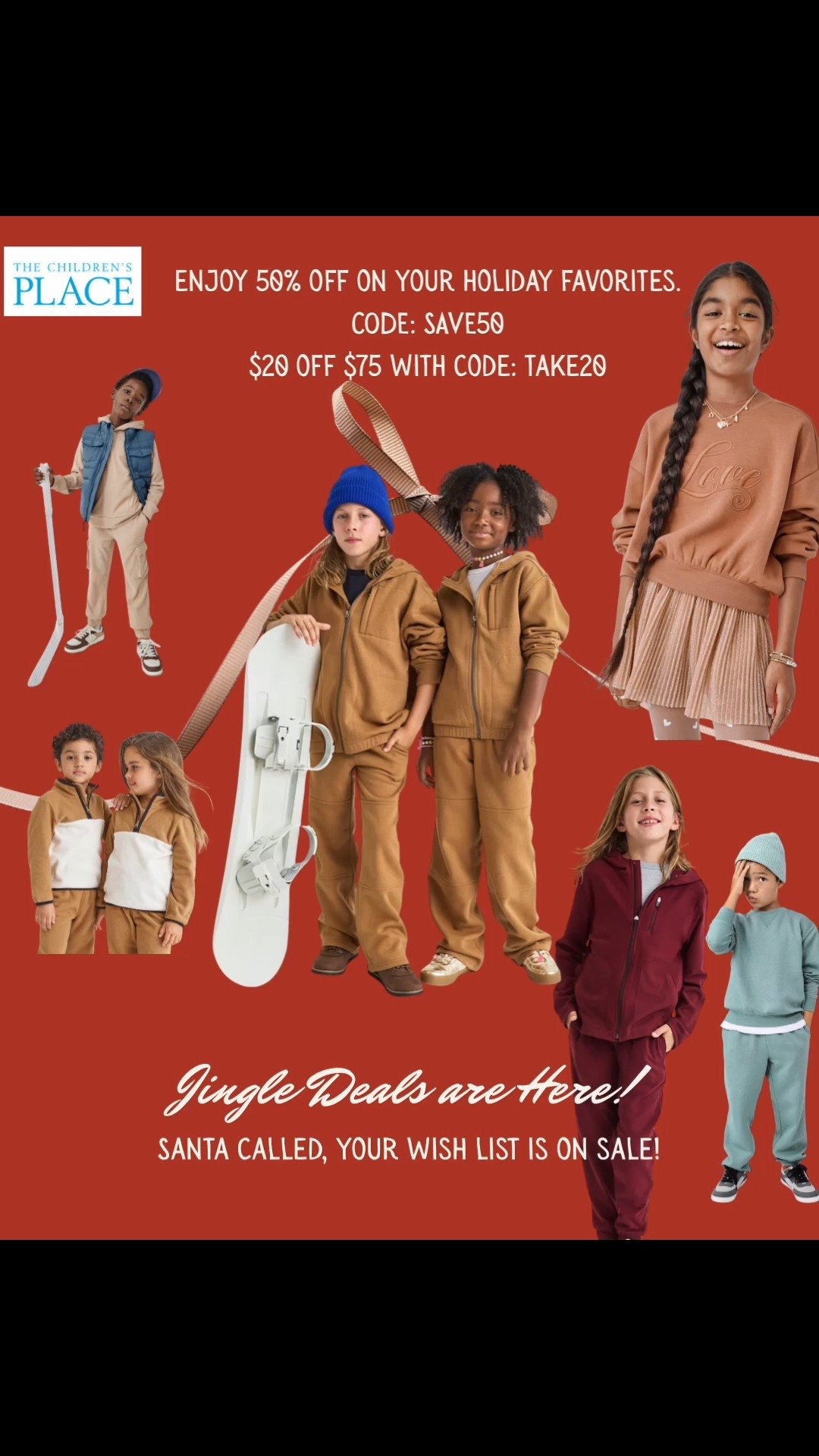 The Children’s Place
12 Days of LTK 😊
Merry Christmas !

#LTKKids #LTKHoliday #LTKGiftGuide