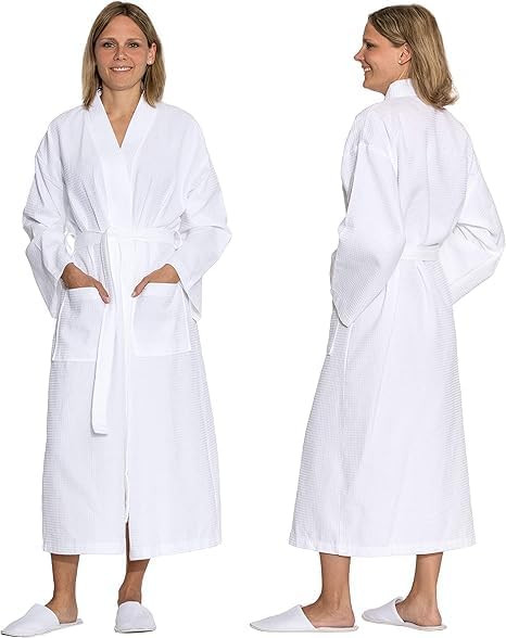 Amazon Essentials Men's Lightweight Waffle Robe (Available in Big & Tall) | Amazon (US)