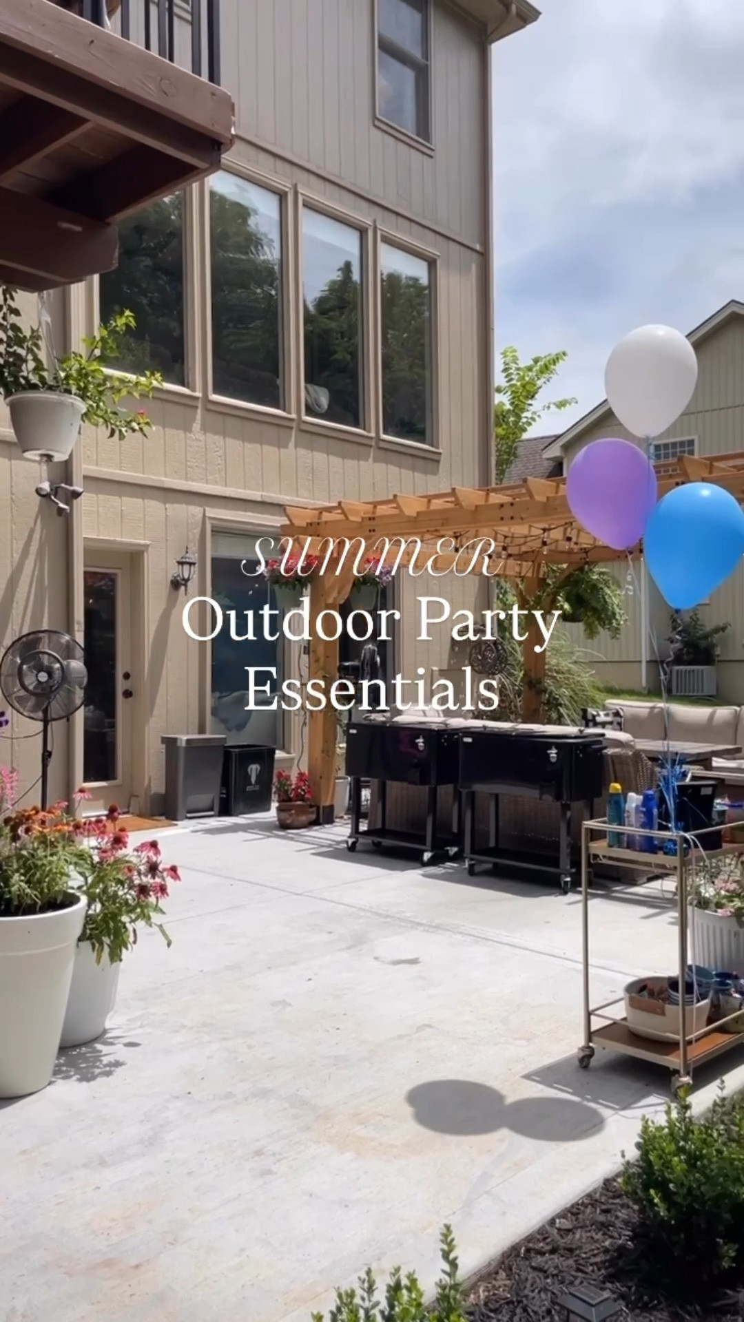 We had a backyard birthday party for our boys birthdays and these were our top party essentials! Included the pergola and twinkle lights too which have been a summer favorite ✨

#backyardparty #beveragecooler #outdoorparty #outdoorpartyessentials #summerparty #amazonfind #outdoorspeaker #pergola #mistingfan #waterslide  

#LTKSeasonal #LTKParties #LTKHome