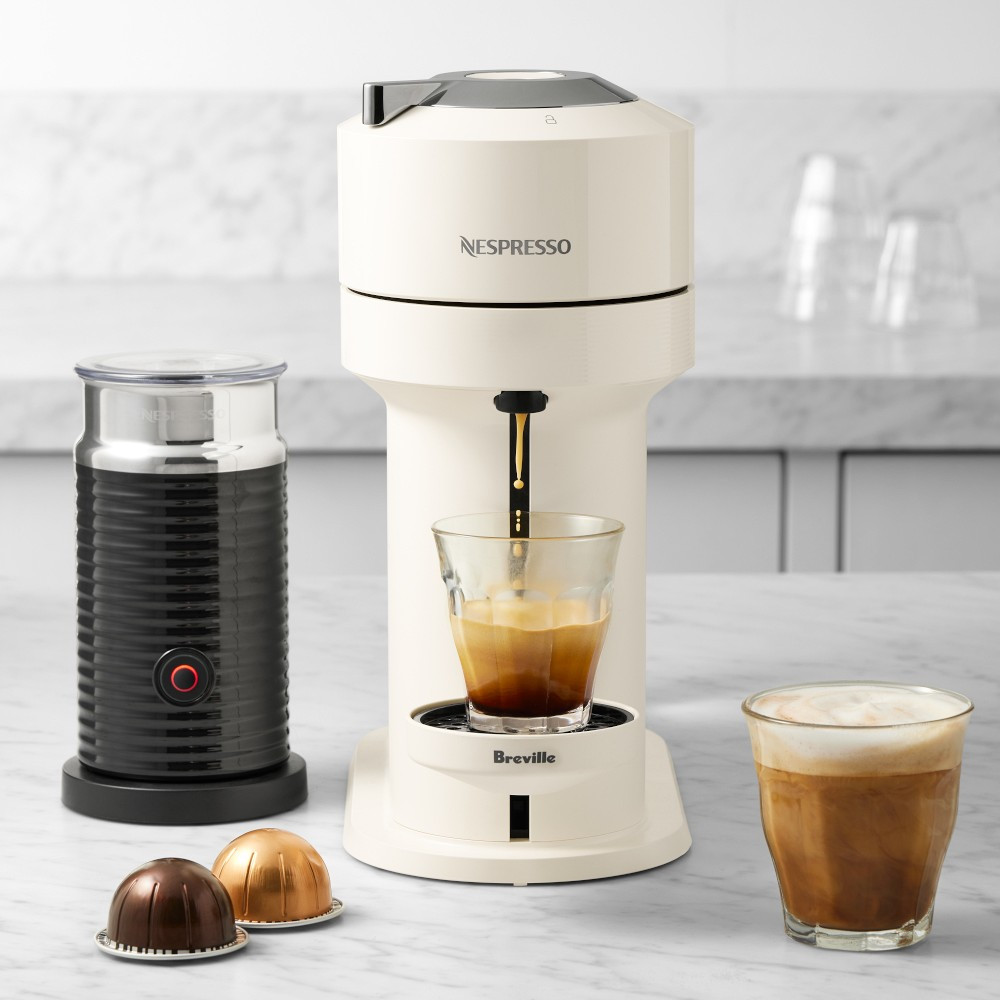 Nespresso Vertuo Next Espresso Machine with Aeroccino Milk Frother by Breville | Williams-Sonoma