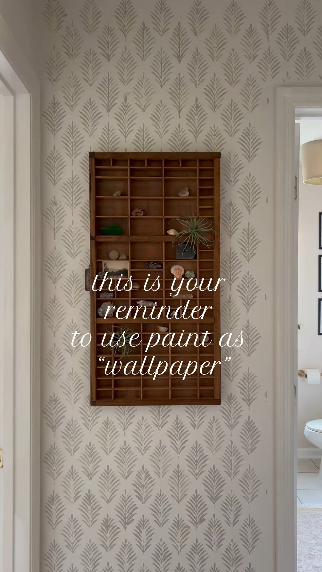 One of my favorite DIY hacks! One stencil + a sample of paint = an entirely new space! 🌿

#LTKHome