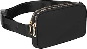 Geestock Fanny Packs for Women Small Belt Bag Light and Durable Waist Bag Waterproof Shoulder Bag... | Amazon (US)