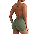 YEOREO Backless Tummy Control Jumpsuits for Women One Piece Workout Jumpsuits Sleeveless V Back L... | Amazon (US)
