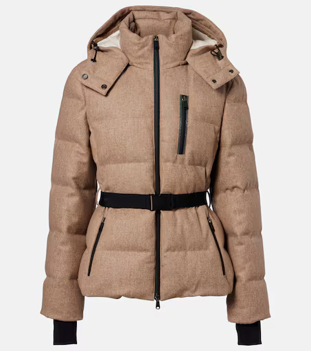 Virgin wool flannel down jacket | Mytheresa (INTL)