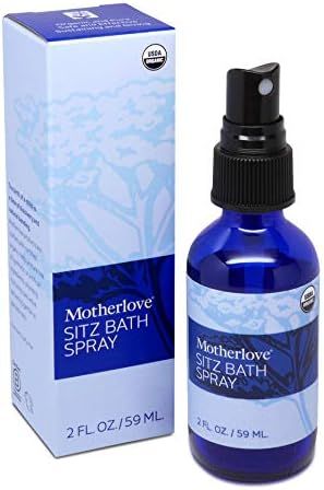 Motherlove Sitz Bath Spray (2oz) Convenient Herbal Mist w/ Witch Hazel for Postpartum Care—Soot... | Amazon (US)