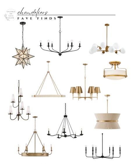 Brass chandelier round. Black chandelier modern. Chandelier with shades. Woven chandelier. Vintage chandelier.

#LTKFind #LTKhome #LTKsalealert