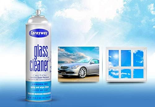 Sprayway Ammonia-Free Glass Cleaner, Foaming Action - Streakless Shine, 19 Ounce (Pack of 1) | Amazon (US)