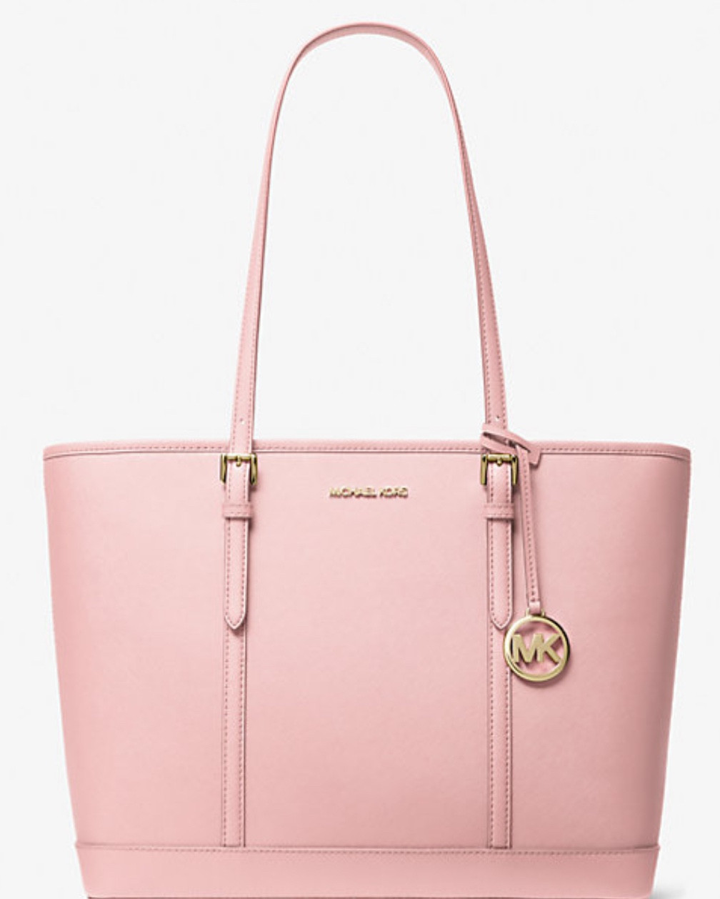 obsessed w/ my new powder-blush colored,  “Jet Set Travel Large Saffiano Leather Tote Bag”  by Michael Kors—that i got for christmas !!! 

-there’s a HUGE 80% off sale on *selective* purses, wallets and bags going on right now, on the michael kors website. 

ya’ll should seriously go check it out, because you don’t wanna miss out on all of these amazing deals ❤︎‬

#LTKSaleAlert #LTKGiftGuide #LTKFindsUnder100
