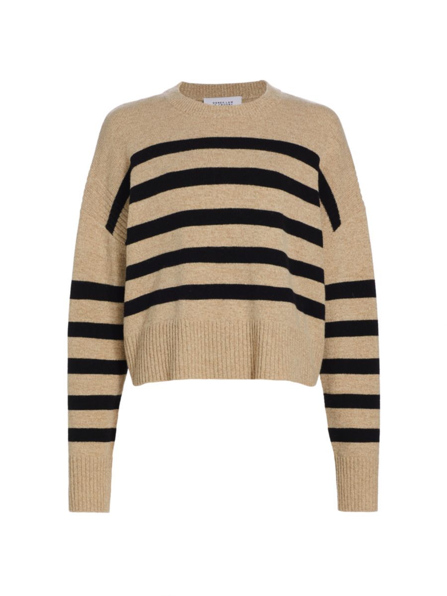 Derek Lam 10 Crosby Farah Wool-Blend Stripe Sweater | Saks Fifth Avenue