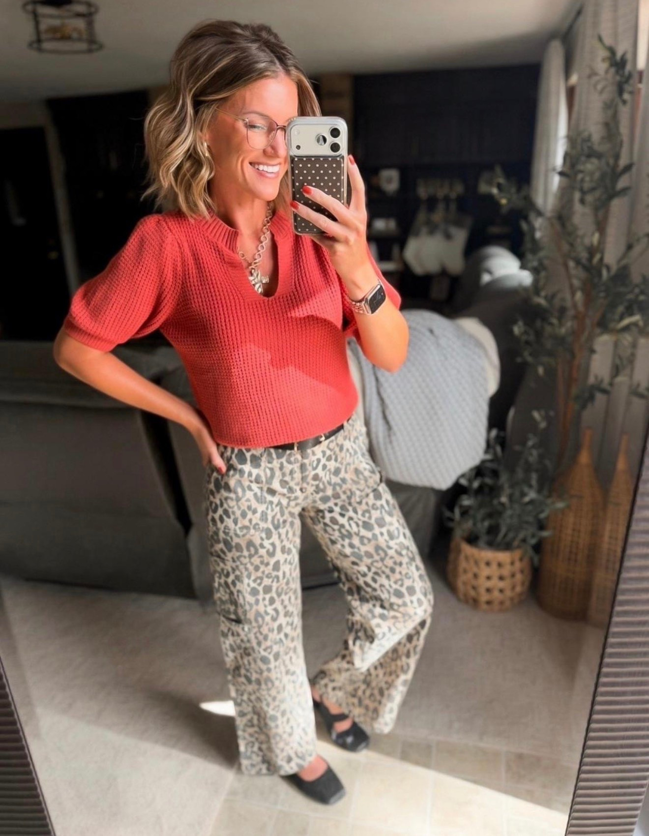 These top selling pants have been restocked in new length options. Wearing medium “full” length. 
Top/small 

#LTKSeasonal